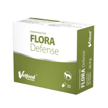 VetFood Flora Defense probiotiķis suņiem un kaķiem 30 kapsulas