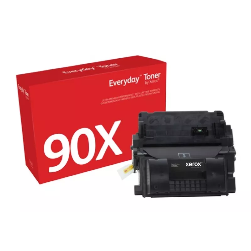 Everyday™ melnais toneris, Xerox, saderīgs ar HP 90X (CE390X), liela ietilpība