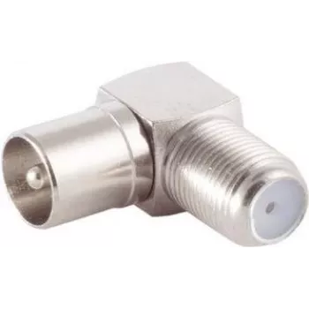 IEC leņķa adapteris ShiverPeaks BS85209 — IEC C13 ligzda uz taisnleņķa IEC C14 spraudni
