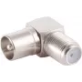 IEC leņķa adapteris ShiverPeaks BS85209 — IEC C13 ligzda uz taisnleņķa IEC C14 spraudni
