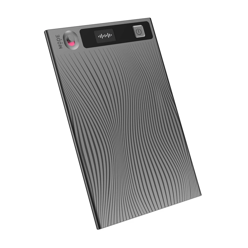 Balss ierakstītājs Mobvoi TicNote pelēks ar 16 GB atmiņu, kompakts digitālais diktofons