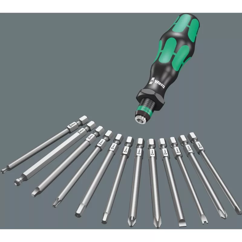 Wera Kraftform compact 62 Set Kombinētais skrūvgriezis