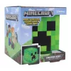 Paladone Minecraft Creeper 3D dizaina lampa PP6595MCFV3 — galda/piekarināmā lampa