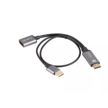 Adapteris HDMI (vīrišķais) — DisplayPort (sieviešu) 4K 20 AD-HD-DP-0