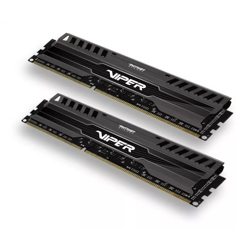 Patriot Viper 3 Black Mamba PV38G160C9K operatīvā atmiņa 8 GB (2x 4 GB) DDR3 1600 MHz CL9 DIMM, melna