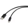 Renkforce RF-5720398 USB kabelis, melns