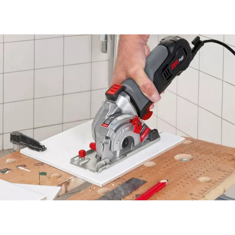 Skil F0155330AA pārnēsājamais ripzāģis Melns, Pelēks 6000 RPM 600 W
