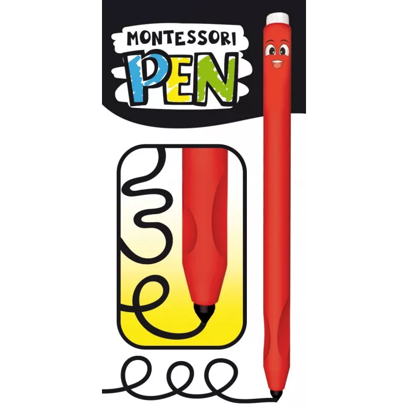 Izglītojošs komplekts Montessori pildspalva rakstīšanai ar 18 planšetēm