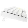 Ducky One 2 Pro Mini balta Edition spēļu tastatūra, RGB LED – Gateron dzeltena (US) (DKON2061ST-GUSPDWWTY2)