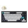 Mehāniskā tastatūra Keychron Q1 Max 75% ar Banana slēdžiem, Carbon Black
