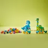 Konstruktors LEGO DUPLO 10451 Dinozauri uz riteņiem 3-in-1 komplekts, 108 gab., vecumam 3+, augstums 220 mm