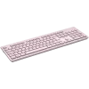 Bezvadu tastatūra CANYON HKB-W01 — UK/US izkārtojums, bēša, darbināma ar AAA baterijām
