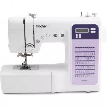 Šujmašīna Brother FS70WTx — 70 dūrienu veidi, LCD displejs, 750 dūrieni minūtē, 5 mm garums, 7 mm platums