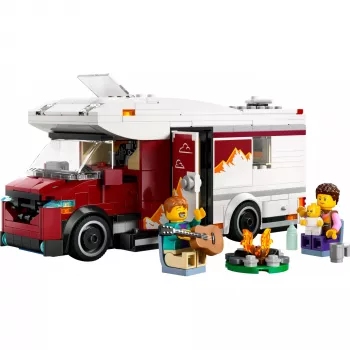 Konstruktoru rotaļlieta LEGO City Adventure Camper 60454, 385 detaļas, augstums 80 mm, no 6 gadu vecuma