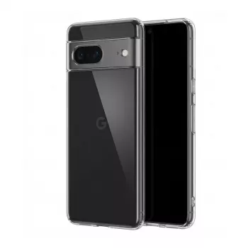 PEDEA mīksts TPU vāciņš Google Pixel 8, caurspīdīgs