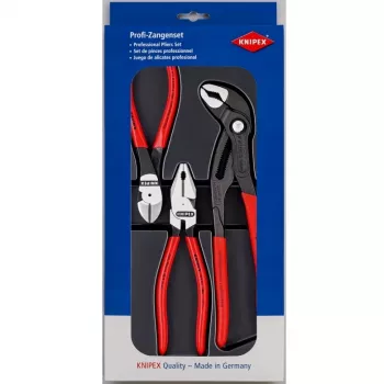 Knipex knaibles komplekta komplekts, 3 pulētas plastmasas detaļas