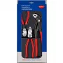 Knipex knaibles komplekta komplekts, 3 pulētas plastmasas detaļas