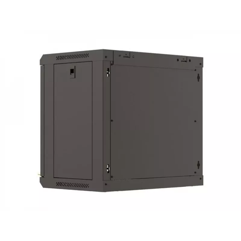 Sienas skapis LANBERG WF03-5309-10B, 9U, 500×350×540 mm, maks. slodze 60 kg, melns