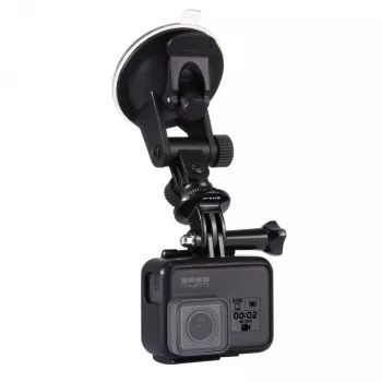 Puluz auto loga stiprinājums sporta kamerām (tostarp Osmo Action 5 Pro, Insta360 X5)