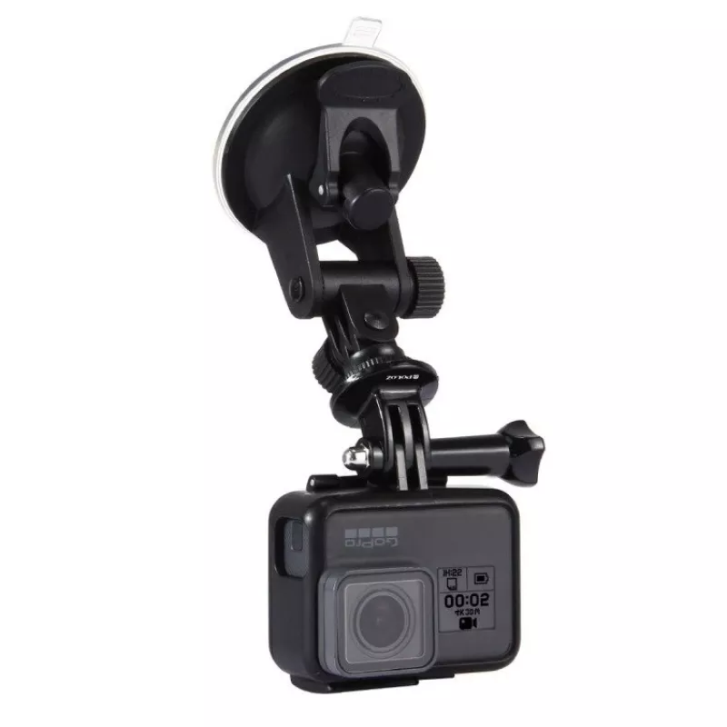 Puluz auto loga stiprinājums sporta kamerām (tostarp Osmo Action 5 Pro, Insta360 X5)