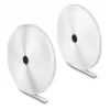 DeLOCK Lieljaudas āķa-cilpas lente 25 m x 20 mm balta