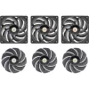 Thermaltake TOUGHFAN EX12 Pro Swappable Edition 120mm korpusa ventilators 3 gab. komplekts melns