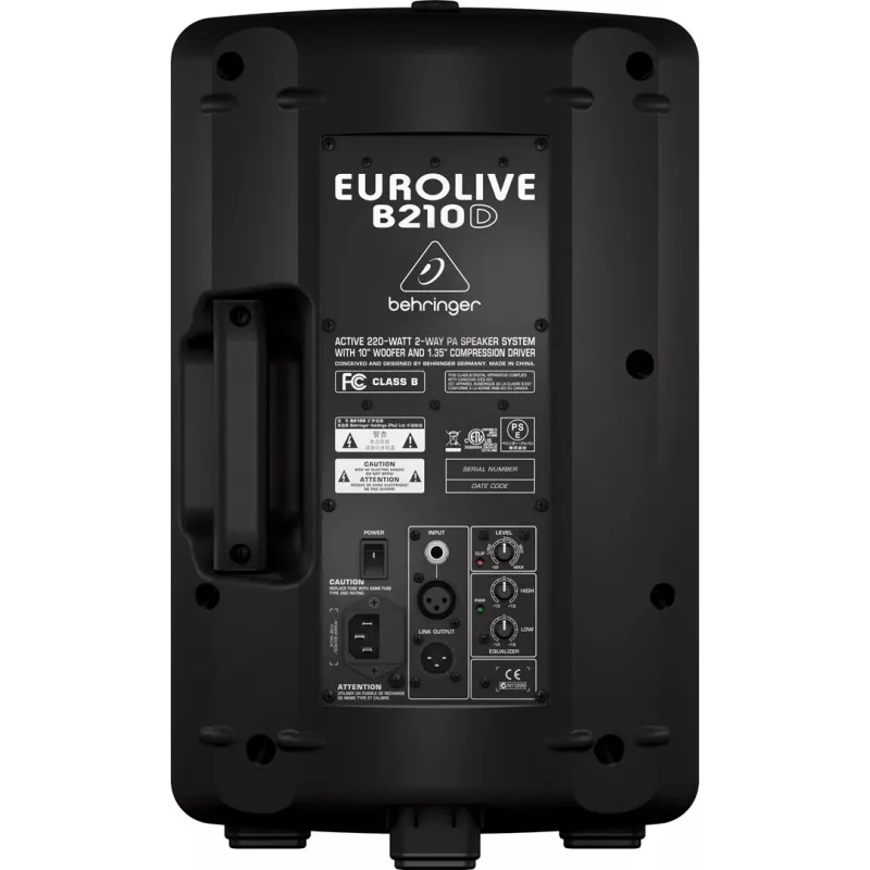 2-ceļu skaļrunis Behringer Eurolive B210D 135 W