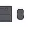 Bezvadu tastatūras un peles komplekts WKM-200 melns