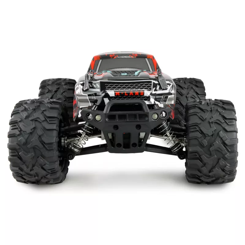 Amewi M-Land Monstertruck 48km/h 4WD 1 16 RTR Sarkans (22622)