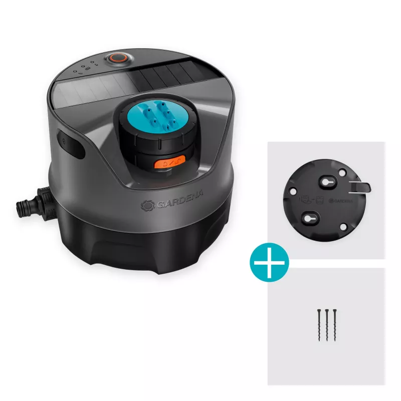 Apļveida ūdens smidzinātājs Gardena AquaPrecise Melns Zils Pelēks 1 gab.