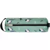 Mīksts penālis Herlitz Quattro Crazy Zebra Poliesteris Melns Zaļš Balts 215x70x80mm