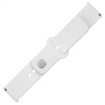 Fixed | Sporty Strap Set ar Quick Release 22mm viedpulkstenim | 160-235 mm | Balts | Silikons