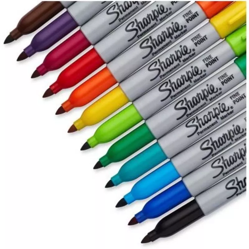 Sharpie Fine marķieris 24 gab. smalkais uzgalis Daudzkrāsu