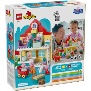 LEGO DUPLO 10467 Peppa Pig - Ģimenes māja