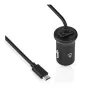 Nedis Auto-Charger 12 W 1x 2.4 A - Anzahl der Outputs: 1, Micro USB (Fixed) kabelis, Single Voltage Output