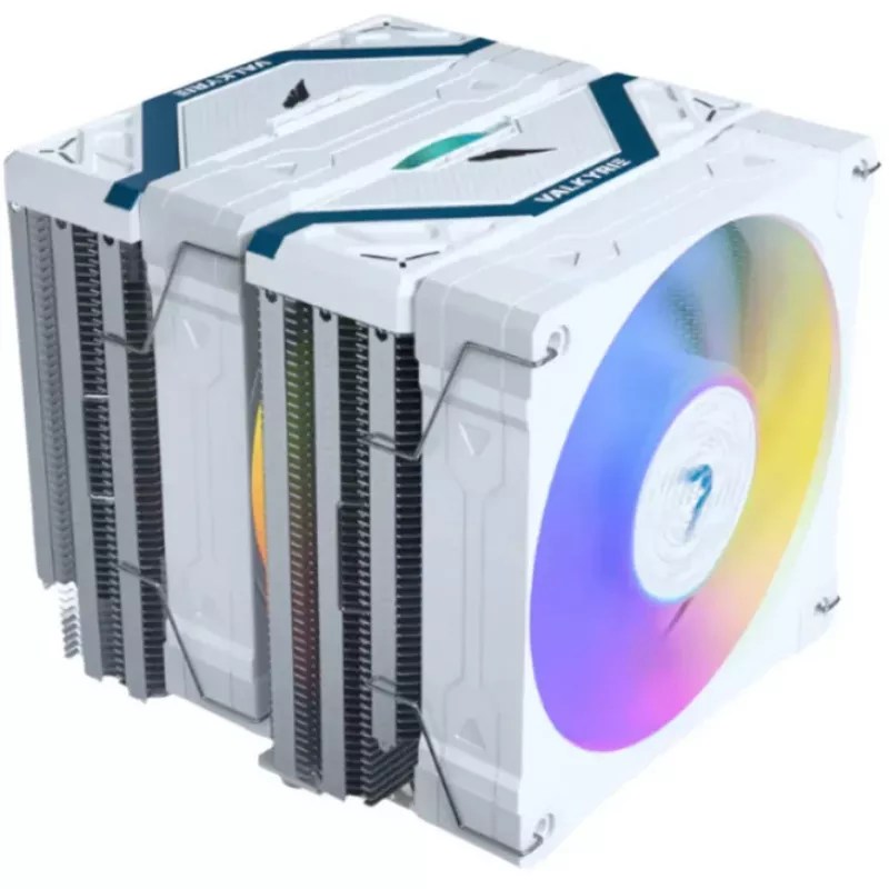 CPU dzesētājs Valkyrie Vind DL125 White by Valkyrie — modelis VK-AIRDL125W, viegls un izturīgs dizains