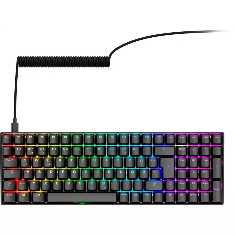 Sharkoon SGK50 S2 tastatūra Gaming RF Wireless QWERTZ vācu