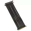 Kolink PCI Express 5.0 x16 uz x16 pagarinātāja kabelis, 180 grādu, melns - 30 cm