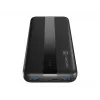 NATEC TREVI SLIM Q V2 Litija polimēra (LiPo) 10000 mAh Melns