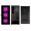 Kolink Observatory HF Glass ARGB Midi-Tower - melns