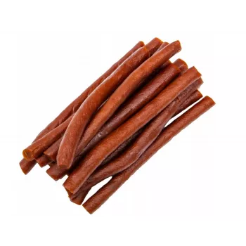 Suņu gardumi Hilton Soft Beef Sticks 500 g — mīksti liellopu gaļas zobu košļājamie kociņi pieaugušiem suņiem, 500 g maisiņš
