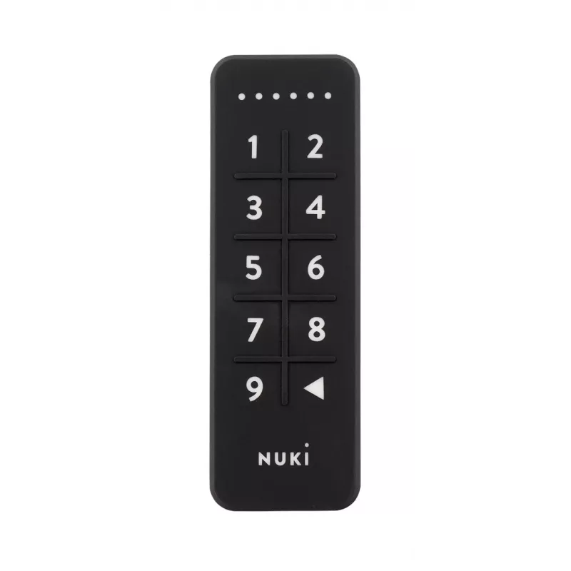 Smart door lock NUKI — Bluetooth (5.0) IP65 code lock CR2032 batteries included