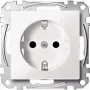 Kontaktligzda Merten MEG2300-0319 CEE 7/3 balta 250V 16A termoplastiska