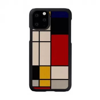 Viedtālruņa maciņš man and wood iPhone 11 Pro — koka melns aizsargvāciņš