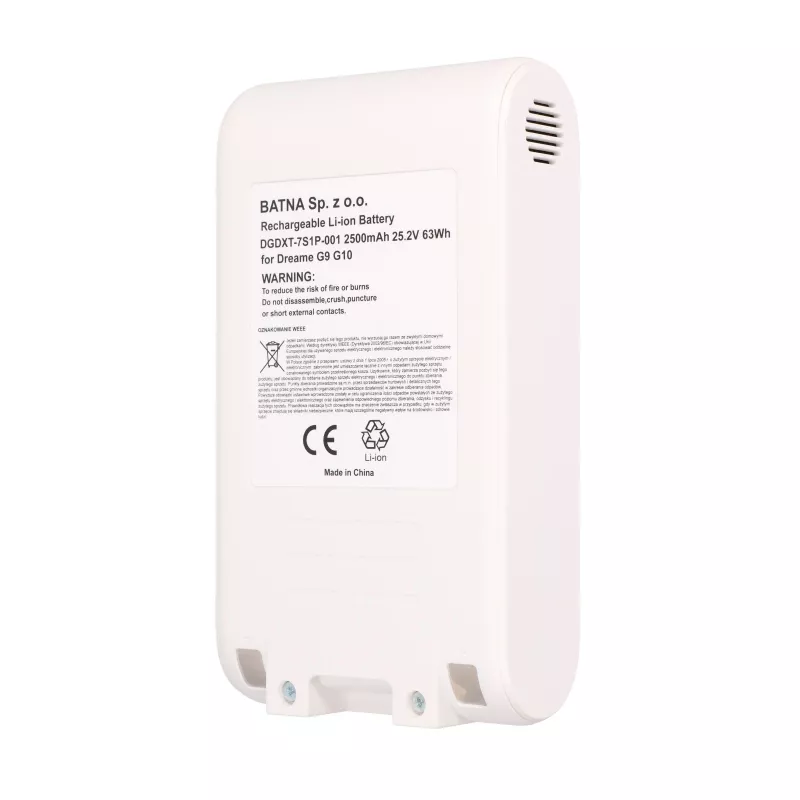 Akumulators, putekļsūcējs G9 G10 25.2V 2500mAh
