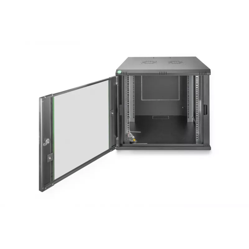 Sienas skapis Digitus DN-19 09U-6/6-EC-SW