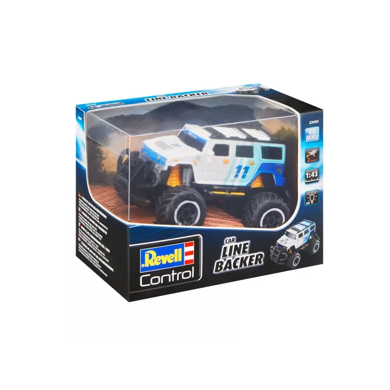 Car Revell Line Backer by REVELL — recommended age 6+, colours: Melns, blue, balta