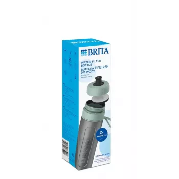 Brita Sports aktīvās filtrācijas ūdens pudele tumši zaļa, Zaļa