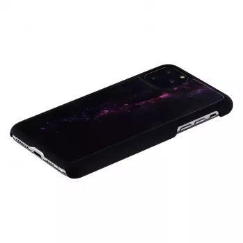 Viedtālruņa maciņš iKins iPhone 11 Pro Max — Milky Way Melns