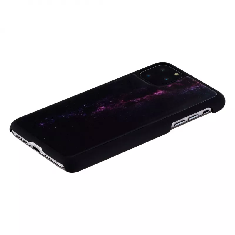 Viedtālruņa maciņš iKins iPhone 11 Pro Max — Milky Way Melns